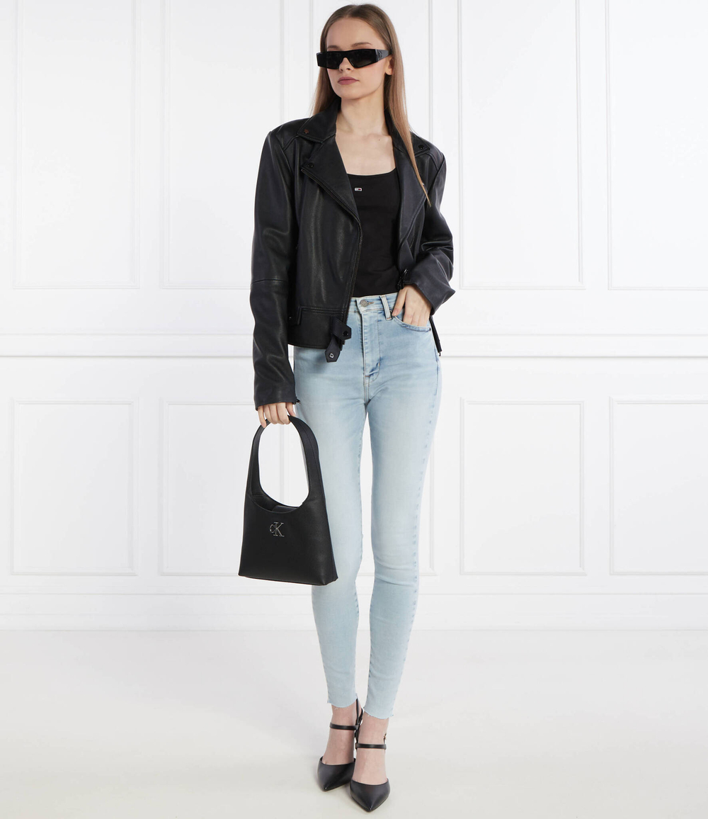 Джинсы SYLVIA BH1215 Tommy Jeans - голубой(DW0DW17590)