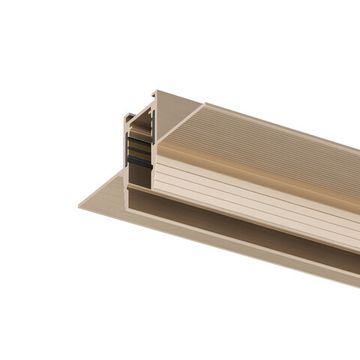 Магнитный шинопровод 2м TR4902-CP шампань SHINE PRIME HIDE Denkirs