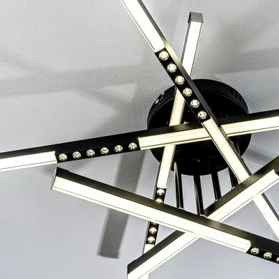 Потолочный светильник LED4U L5115-5 BK