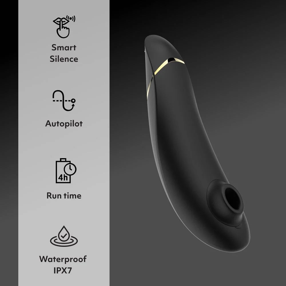 Набор для пар WOW Golden Moments 2 Collection: клиторальный стимулятор Womanizer PREMIUM 2 + вибратор для пар We-Vibe Chorus