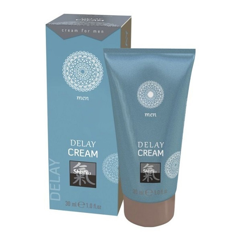 Пролонгирующий интимный крем Shiatsu Delay Cream 30мл
