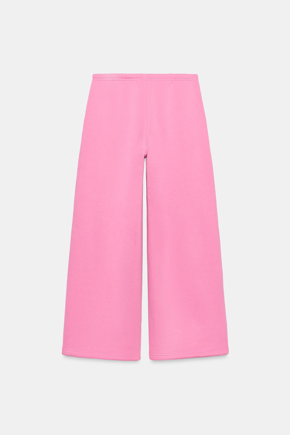 ZARA БАЗОВЫЕ БРЮКИ ПРЯМОГО КРОЯ, РОЗОВЫЙ