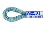 Мулине Gamma полиэстер 100%, цв.М-40 св.голубой, 12 мотков по 6 метров