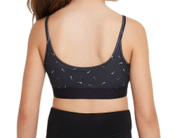 Топ для девочки теннисный Nike Dri-Fit Trophy Light-Support Sports Bra - черный