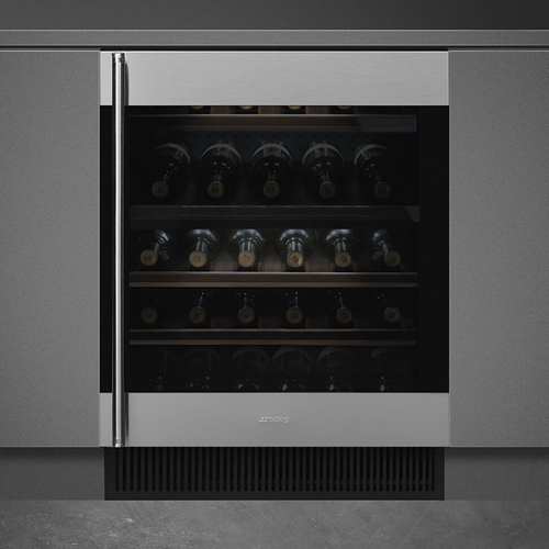Холодильный шкаф для вина встраиваемый Smeg CVI338RX3