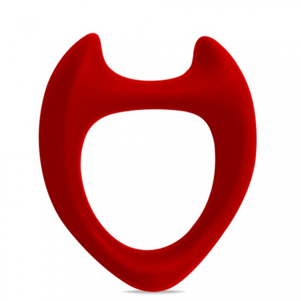 Эрекционное кольцо Toro от Wooomy красное (L)