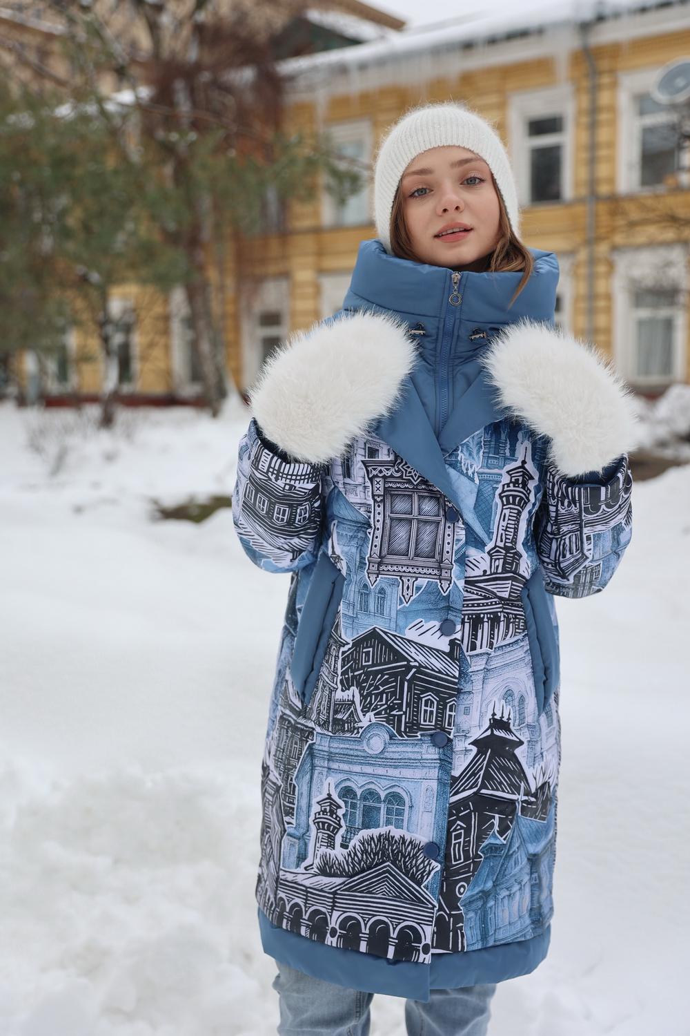 Пальто "Мороз-2. Город грёз"