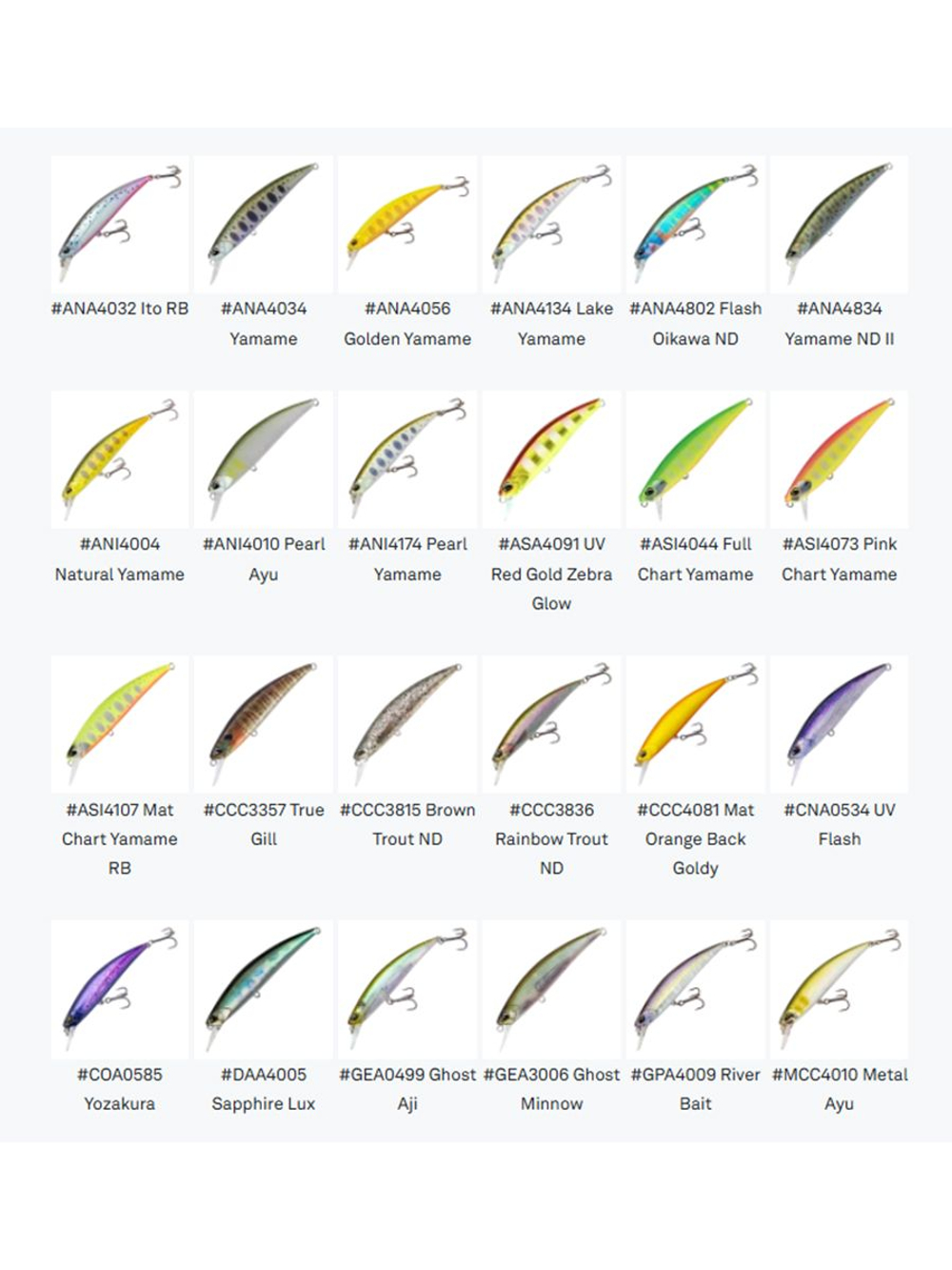 Воблер DUO Spearhead Ryuki 80S, AHA4006 Ayu OB, 80 мм, 12 г, тонущий, минноу