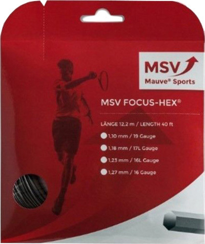 Теннисные струны MSV Focus Hex (12 m) - black