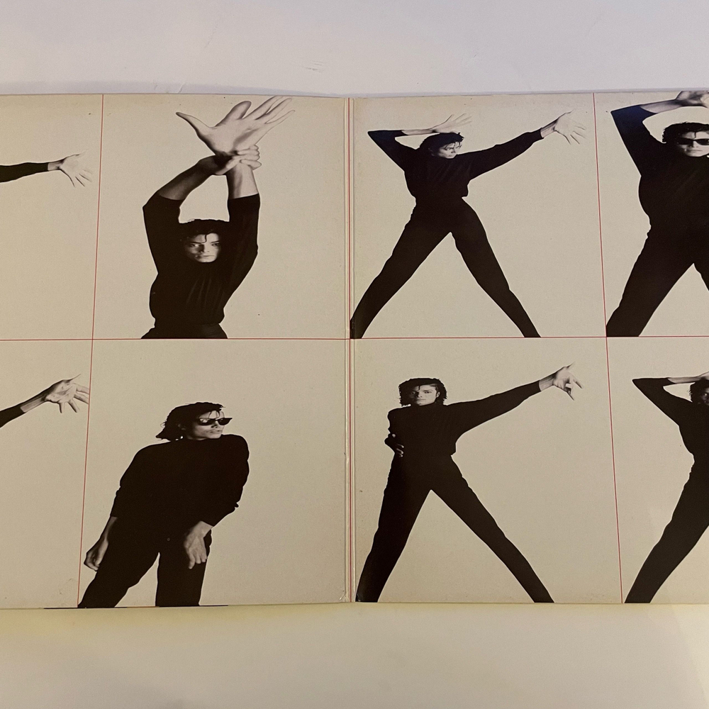 Винтажная виниловая пластинка LP Michael Jackson Bad (Англия 1987)