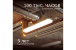Светильник Geniled ЛСП Standart (аналог 2x18) 600 IP65 20Вт 3000К Матовый