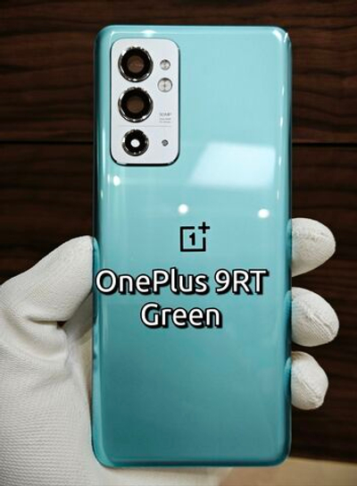 Задняя крышка ПРЕМИУМ для OnePlus 9RT ( заднее стекло ) цвет: Зелёный