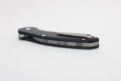 Нож Широгоров 111 S30V долы G10 3D черная рукоятьфотография - 8