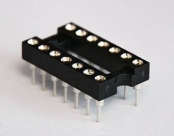 Панелька для микросхемы 14 ног цанга SCSM-14