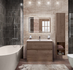 Тумба под раковину BelBagno Kraft 100 KRAFT-1000-2C-PIA-RT Rovere Tabacco