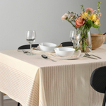 Скатерть IKEA VIPPSTARR (ВИППСТАРР), Бежевый, 150х150 см