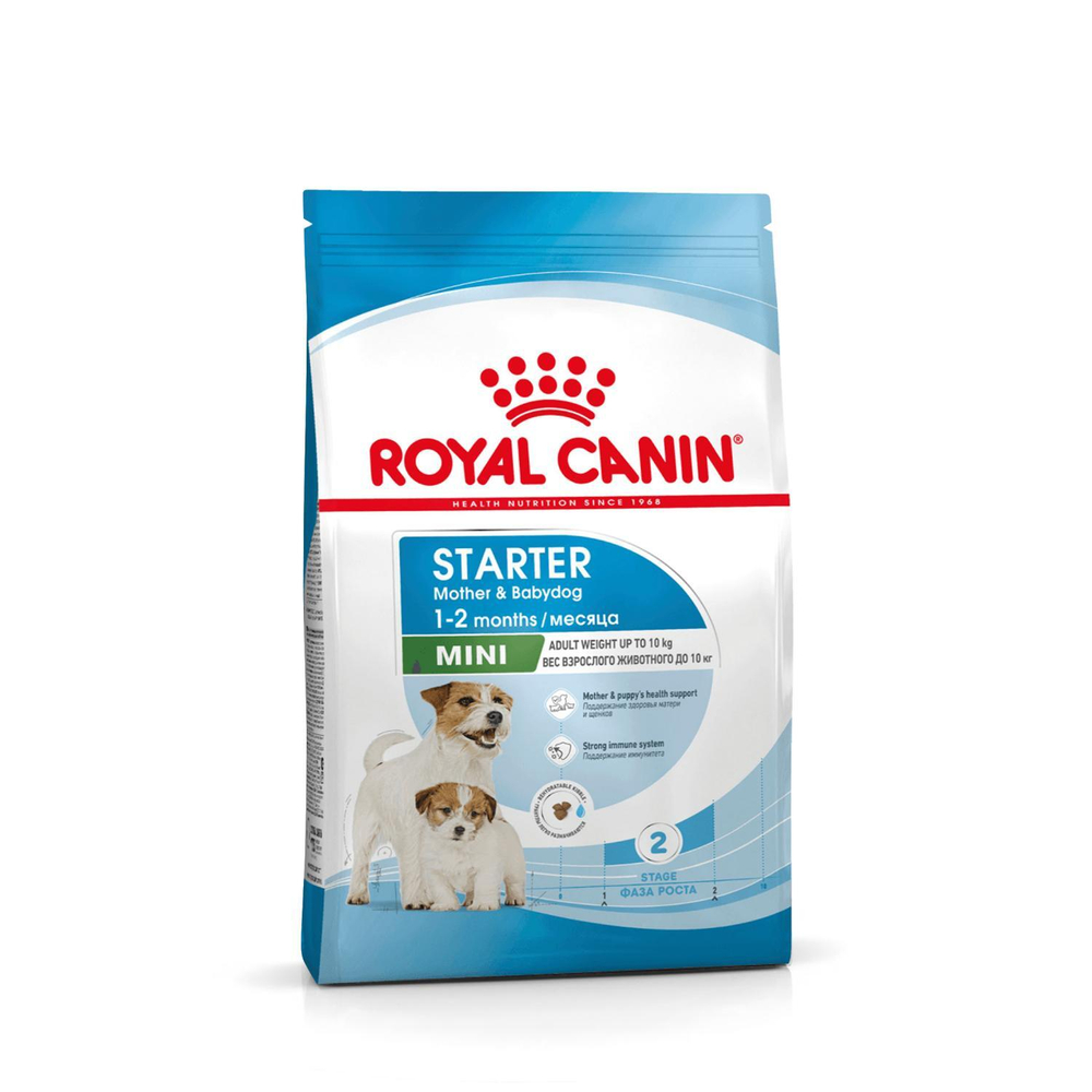 Royal Canin Mini Starter Мини Стартер Корм сухой для собак мелких пород в конце беременности в период лактации для щенков до 2-х месяцев 3кг