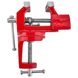 Тиски слесарные поворотные мини (ширина губ - 60мм) RockFORCE RF-32960R