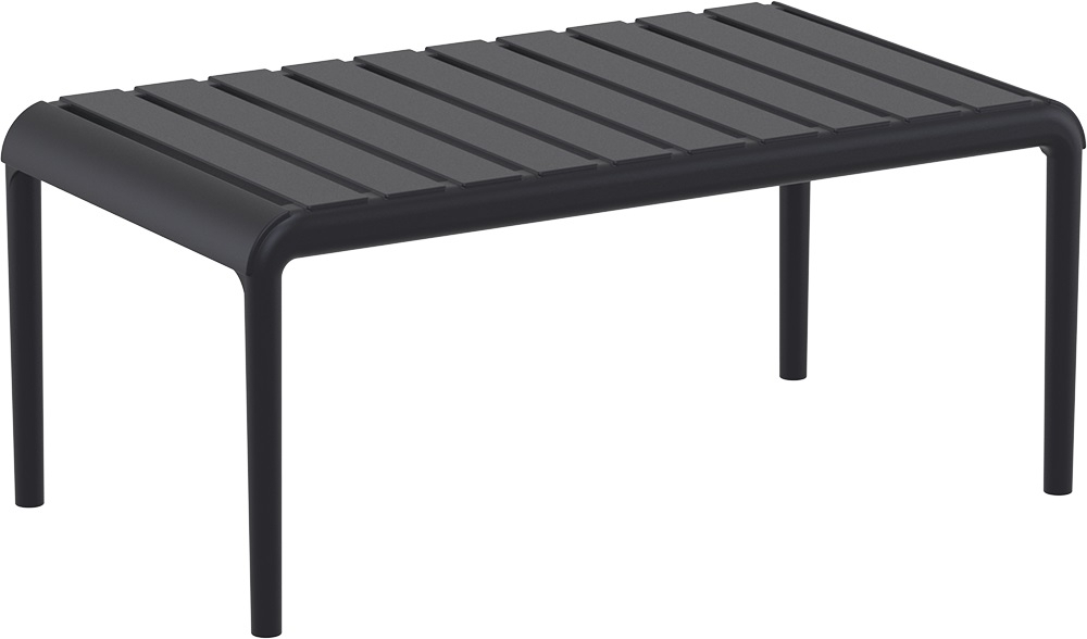 Столик пластиковый журнальный Siesta Contract Paris Lounge Table, черный