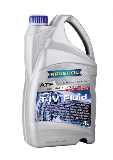 RAVENOL ATF T-IV Fluid масло для АКПП 4 Литра