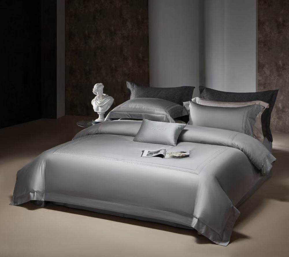 Постельное белье из сатина Luxe Grey