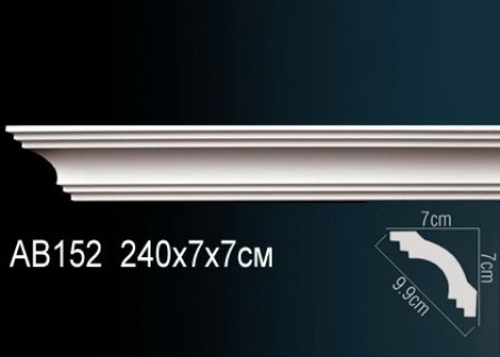 Карниз потолочный гибкий AB152