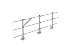 Кровельное ограждение Fachmann КО/PL/PVC/800-3-3000