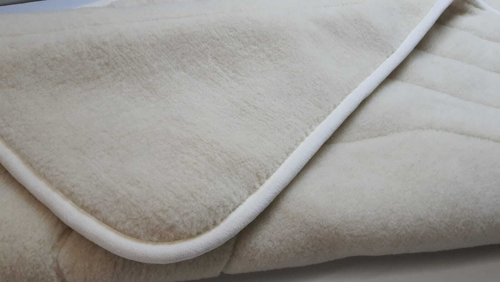 Одеяло ЛЕЖЕБОКА Woolly blanket 140х205 зимнее меховое двустороннее из мериноса, 2241-140-6-00