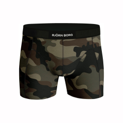 Björn Borg Premium Cotton Stretch Boxer Shorts 2 Pack Men - Black, Khaki