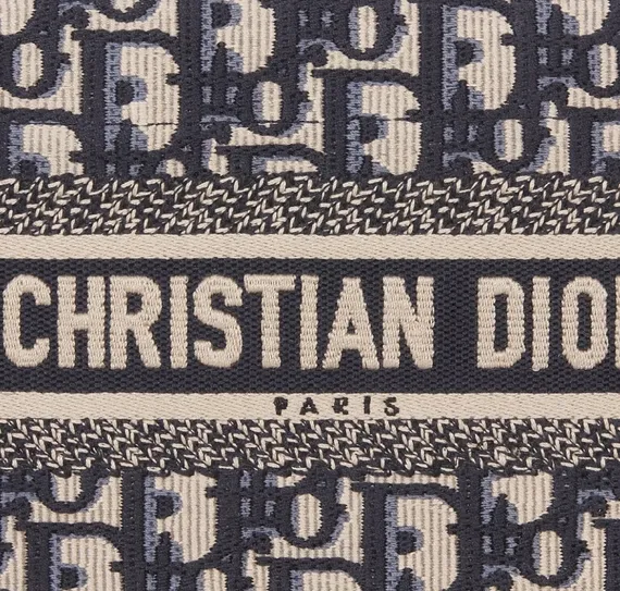 Сумка Dior Book Tote, темно-синий