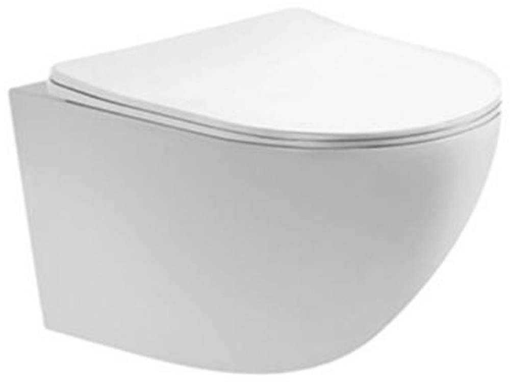 Mondello W Short Унитаз с сидением (Soft Close-SLIMSEAT) подвесной с Rimless (402202)