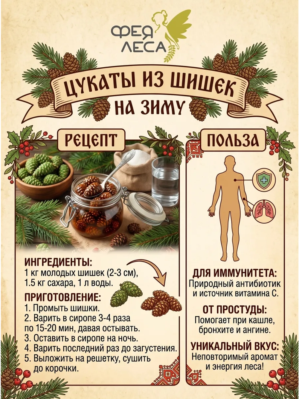 Шишки сосны зеленые для варенья цукатов и заморозки