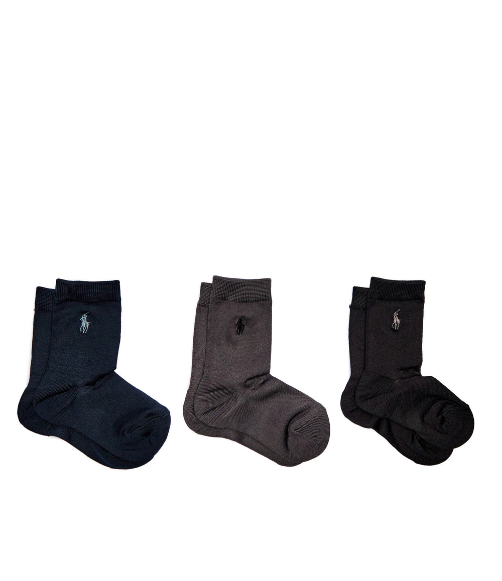 Носки 3 пары POLO RALPH LAUREN - темно-синий(822164)