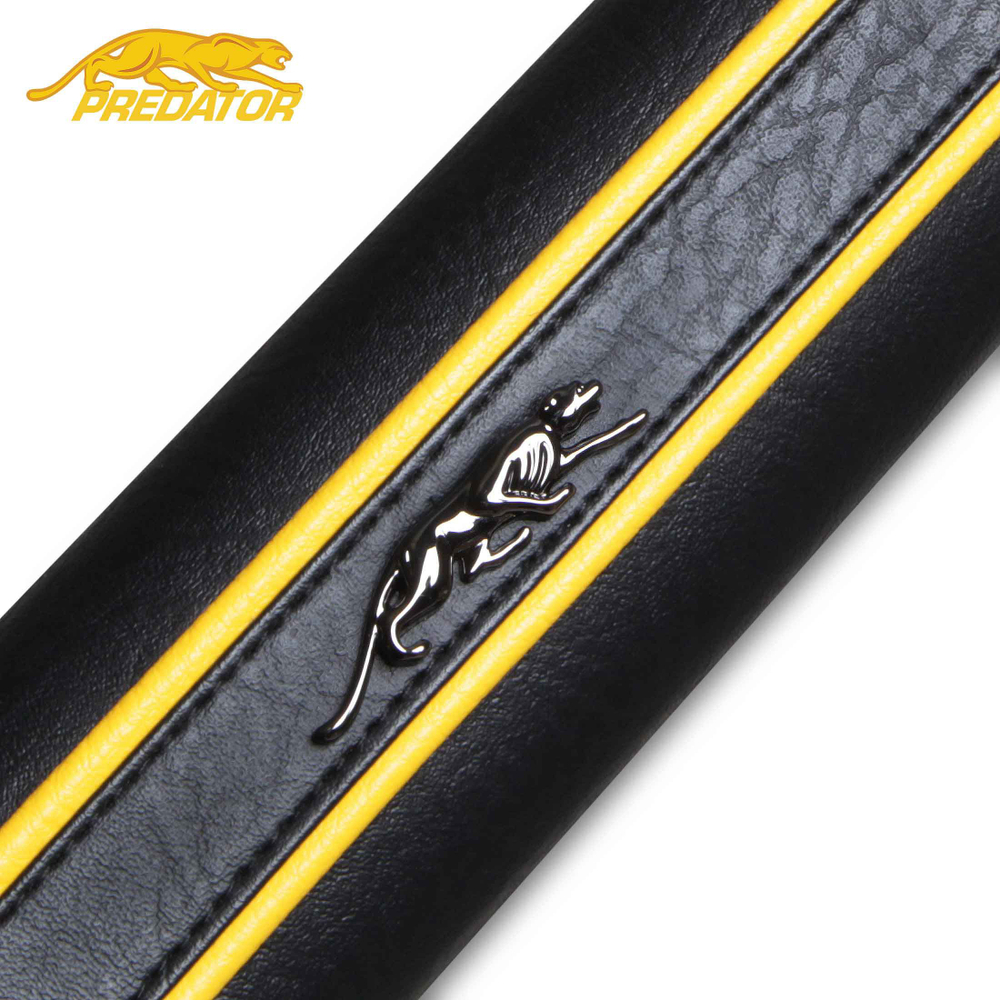 Тубус для цельного кия Predator Sport Velcro (черный/желтый)