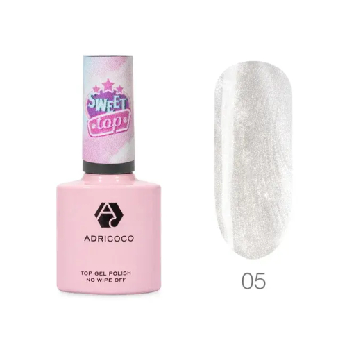 Топ перламутровый SWEET TOP ADRICOCO №5, 8 мл