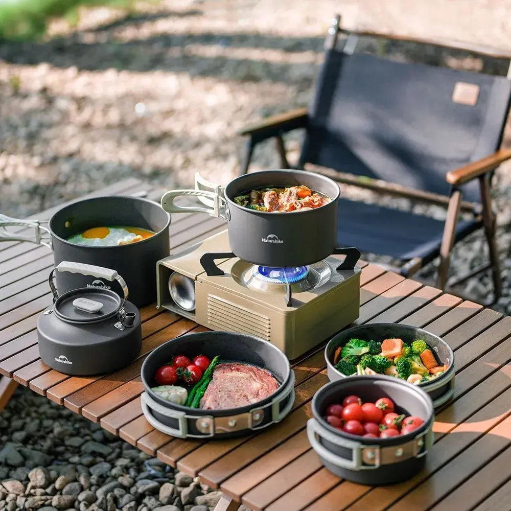 ЧАЙНИК ТУРИСТИЧЕСКИЙ NATUREHIKE CNK2450CF010 0.8 Л