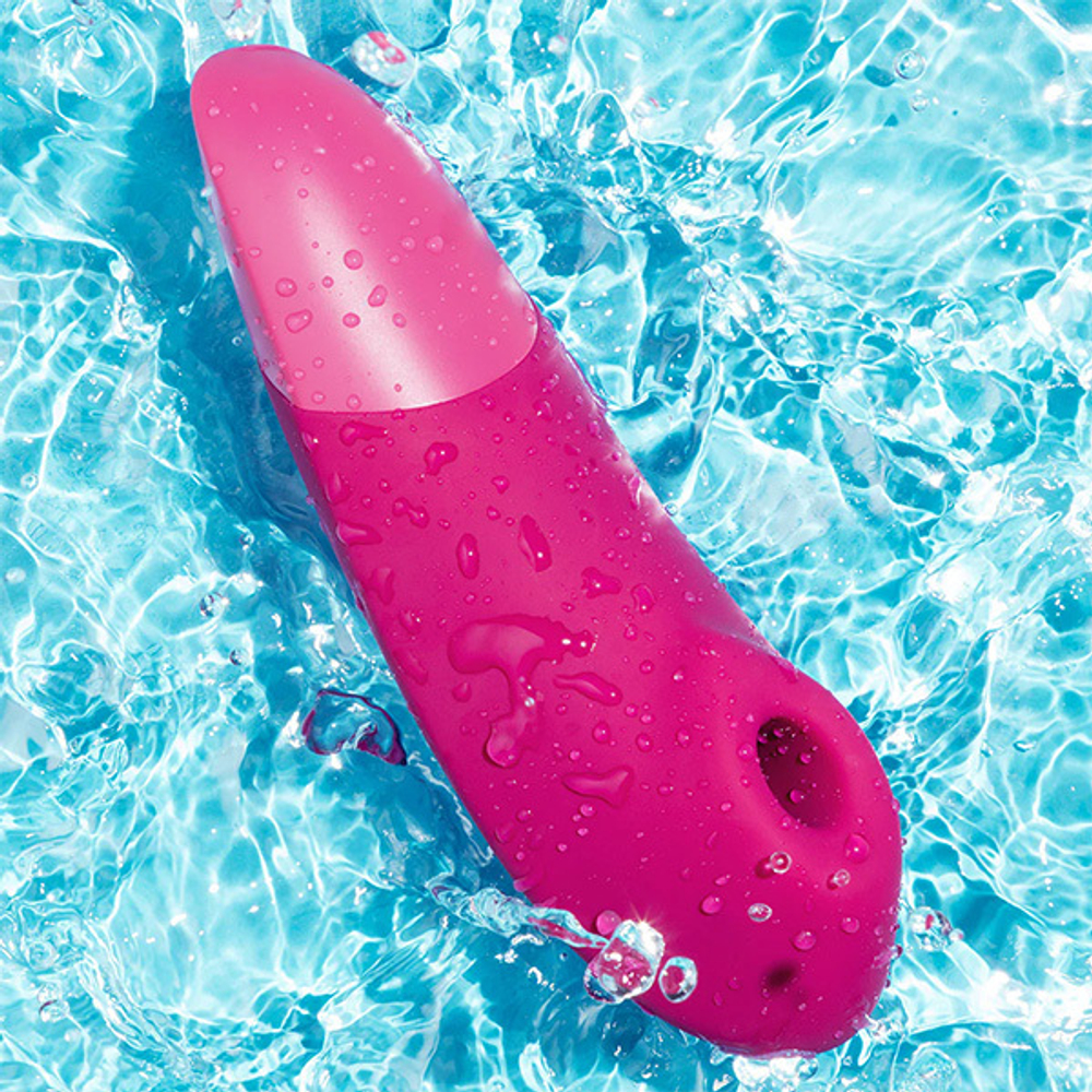 Розовый бесконтактный клиторальный вибростимулятор Womanizer Enhance Pink Vibrant WZSN1SG2