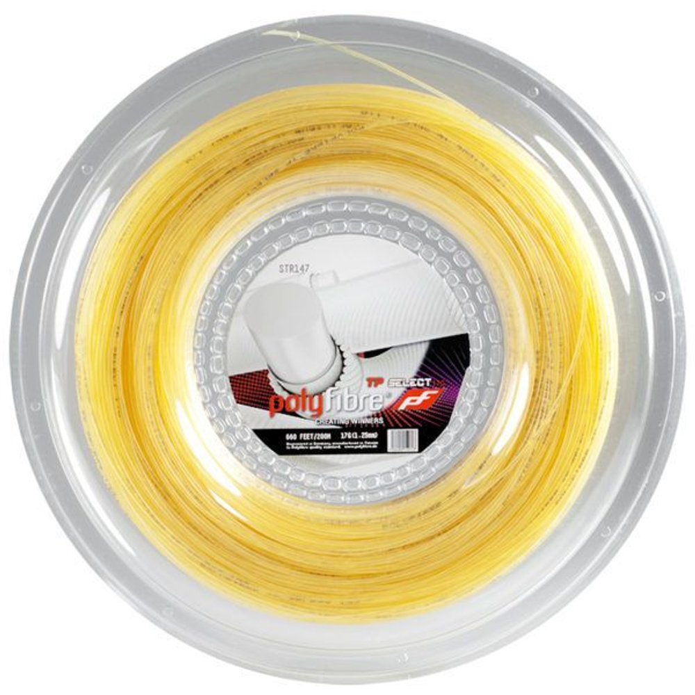 Теннисные струны Polyfibre TP Select (200m) - натуральные
