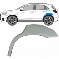 Арка левая Mitsubishi ASX 2010-2023 (Polcar)