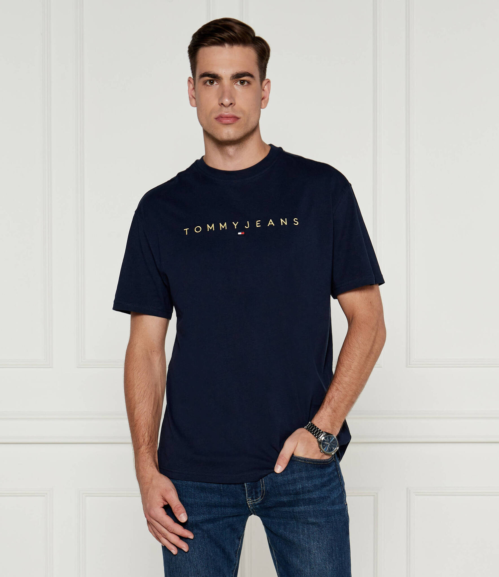 Футболка Tommy Jeans - темно-синий(DM0DM19694)
