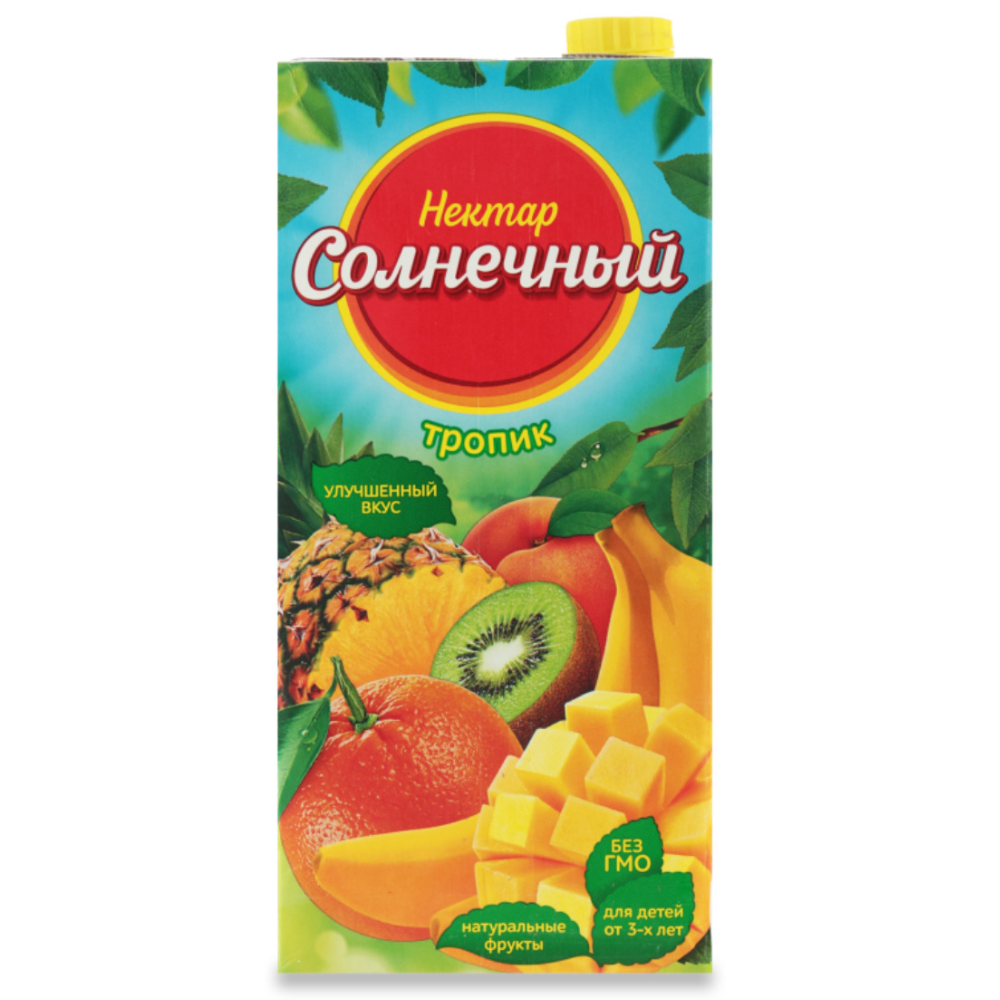 Сок натуральный Нектар Солнечный тропик 1,9 л