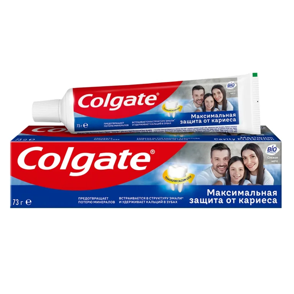 Colgate Зубная паста Максимальная защита от кариеса свежая мята 50мл