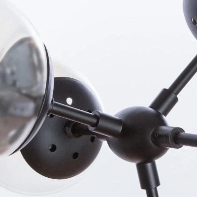 Люстра на штанге Arte Lamp BOLLA A1664SP-12BK, 12хE14