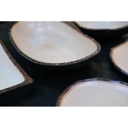 Салатник 3400 мл 25*15,5 см конус Timber Brown пластик меламин P.L. Proff Cuisine