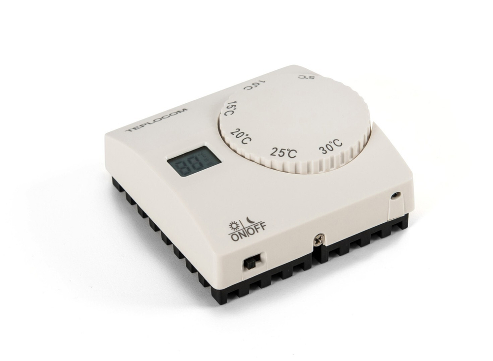 Термостат комнатный, проводной, Teplocom TS-2AA/8A, Бастион 911