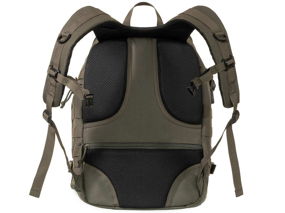 Рюкзак ShotTime Tactical 28л, ПВХ 600D, MOLLE, USB порт, олива, ST-BP-230 15-OD
