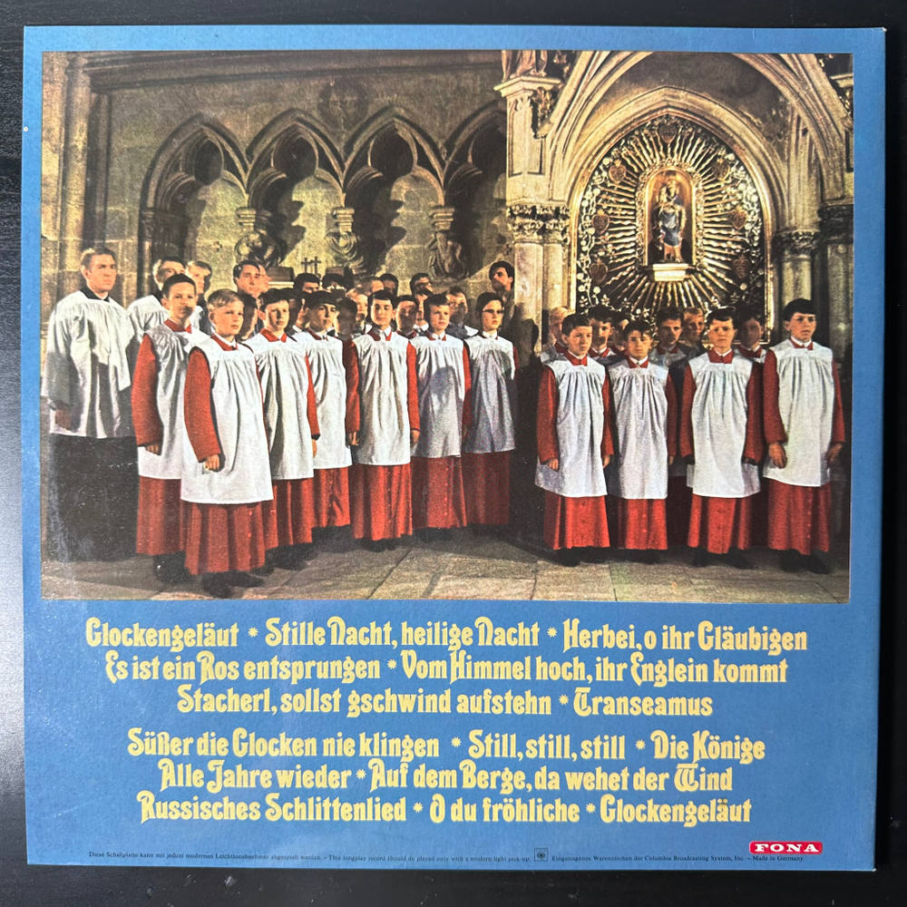 Ivan Rebroff Und Die Regensburger Domspatzen ‎– Festliche Weihnacht (Голландия 1970г.)
