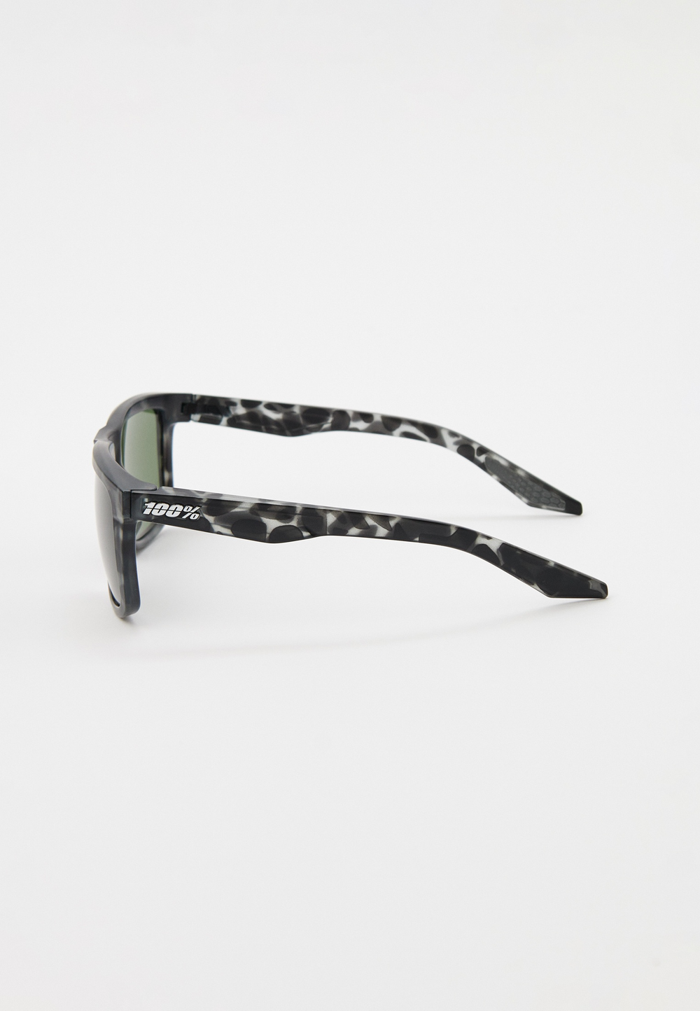 Спортивные очки 100% BLAKE Matte Black Havana - Grey-Green Lens