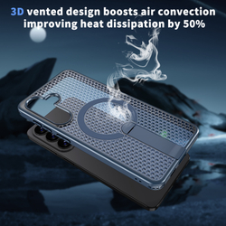 Прозрачный чехол Mesh Pro Magnetic Case для Samsung Galaxy S26+