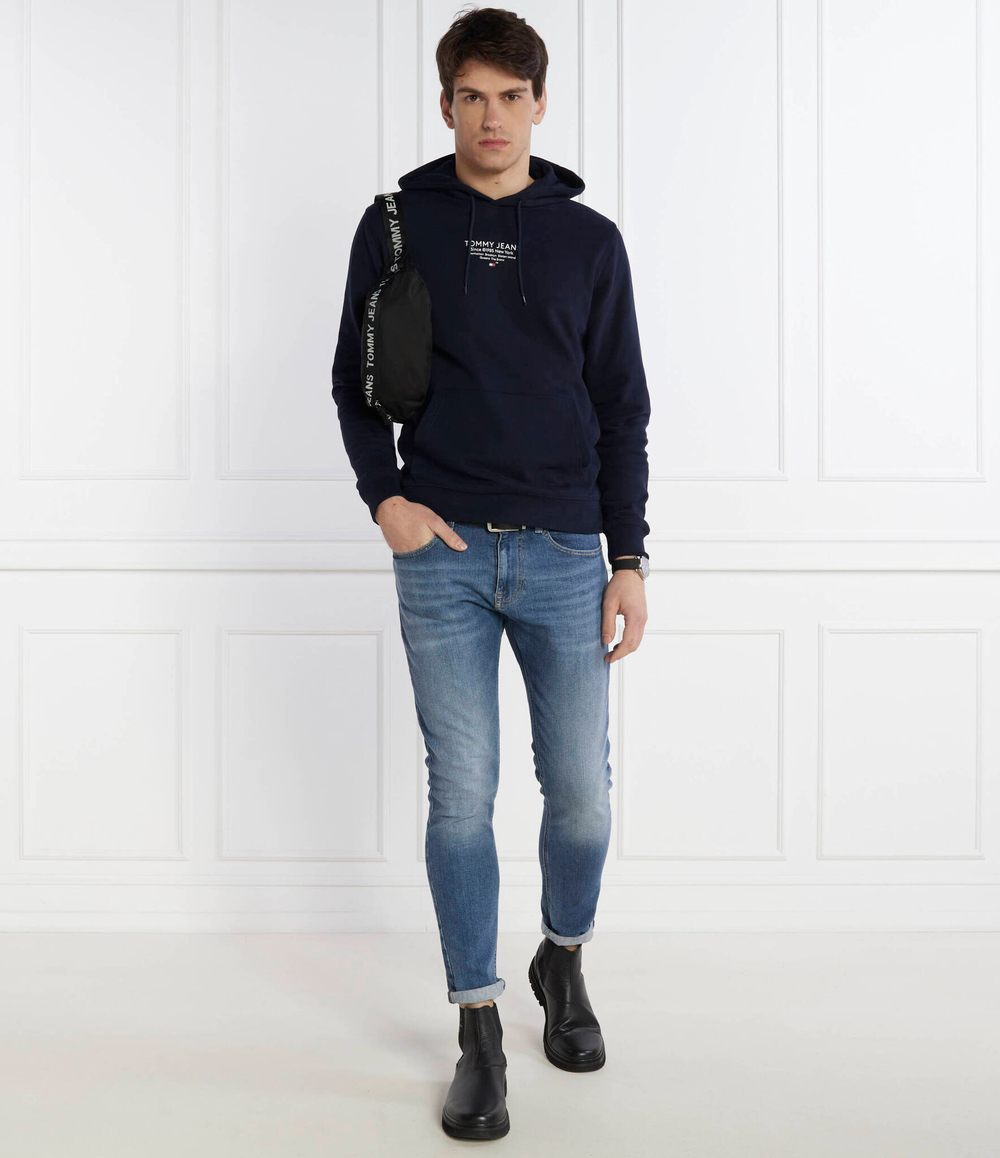 Худи Tommy Jeans - темно-синий(DM0DM18409)